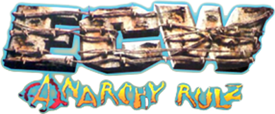 ECW Anarchy Rulz logo for Sega Dreamcast